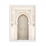 Maroko uks islami arhitektuur B&ouml;&ouml;mi araabia kalligraafia seinakunst L&otilde;uend hingeldav plakat Seinapildid Boho kujundus 50X70cm No Frame