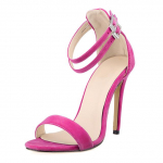 Suvised seksikad naiste sandaalid &otilde;hukesed k&otilde;rged kontsad pahkluu rihmaga kleit kingad Naistele avatud varbaga Pumbad Sandaalid 35 roosa punane v&auml;rv