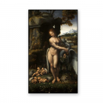 Vanaaegne Kuulsa Maali Plakat Leda ja Luik Tr&uuml;kised Klassikaline Maal L&otilde;uendimaal Francesco Melzi Pildid Kodu Dekoratsioon 21x30 No Frame