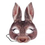 3D k&uuml;&uuml;liku loomamask Halloweeni maskiballi pooln&auml;o mask Maskeraadi kost&uuml;&uuml;mi rekvisiidid tumesinine v&auml;rv