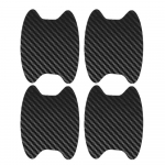 4 tk/komplekti autoukse kleebis s&uuml;sinikkiust kriimustuskindel kate Automaatk&auml;epideme kaitsekile v&auml;liskujundus autotarvikud 4pcs must