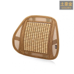 DERMAY 1PCS Car Seat Back Support Lumbar supports for office home Chair Waist Support Interior A brown