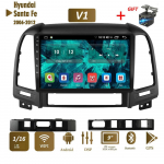 Android Carplay autoraadio multimidia videopleier Navigatsiooni-GPS Hyundai Santa Fe 2006-2012 jaoks 2din peaseade 2+32GB 1+16GB