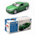 1:44 Scale M850I sulamist survevalatud automudeli m&auml;nguasi, tagasit&otilde;mmatav minis&otilde;iduk lastele t&auml;iskasvanutele m&otilde;eldud kingituste kollektsioon 1/44-11.4x4.8x3.4cm roheline