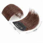 1 tk n&auml;htamatu &otilde;mblusteta juukseklamber naistele juuksepikendus, kohev juuste vooder naturaalsetest juustest pealisk&uuml;lgede s&uuml;nteetiline juuksepadi