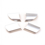 EDP1186 auto rooliratta trimmikate kroomitud 4-osaline komplekt Ford Focus MK2 jaoks 2004-2010