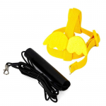 CUCU papagoi rakmete rihm &Uuml;limalt kerge reguleeritav &otilde;ues lennutreeningu k&ouml;is lindude tarvikud Budgie/ Lovebird No. 2 kollane