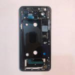 Original For LG Q Stylo 4 Battery Cover Back Rear Door Housing  Repair For LG Q Stylo 4 With middle frame front panel Black middle frame