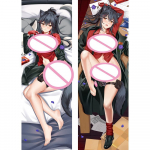 60*180CM Arknights Dakimakura Kohandatud Anime Cosplay Padjap&uuml;&uuml;r Kohandatud 2-poolse tr&uuml;kiga Viskapehme padjakate Anime kehapadi 40x120cm Peach Skin