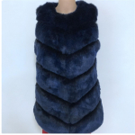 Lisa Colly naiste pikk kunstlik rebase karusnahast vest naiste talvemood Faux Fox karusnahast vest jakk Naine soe v&otilde;lts rebane karusnahast mantel Mantel XXXXL