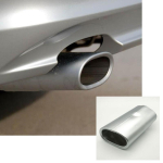 BMW E90 E91 E92 E93 318i 318d 320i jaoks auto v&auml;ljalaske summuti otsa toru saba trimmi kate Auto tarvikud roostevaba gray