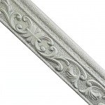 6 tk 230 mm isekleepuv 3D seina&auml;&auml;re &auml;&auml;ris, veekindel p&otilde;randaliistu tapeedikleebis elutoa kodukaunistuseks valge