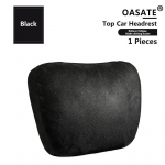 Parima kvaliteediga auto peatugi kaelatoega iste / Maybachi disain S-klass Pehme Universaalne Reguleeritav Auto kaelapadi V&ouml;&ouml;koht Black 1Pcs