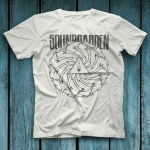 Vintage Soundgardeni valge T-s&auml;rk S