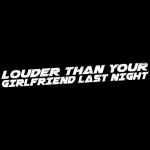 Valjem kui teie t&uuml;druks&otilde;ber eelmisel &otilde;htul naljakate kirjadega autode kaitseraua kleebis valge