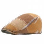 Kevad s&uuml;gis &otilde;huke barett Meeste puuvillane ruuduline m&uuml;ts v&auml;lisp&auml;ikesem&uuml;ts ajalehem&uuml;ts Meeste Gatsby maalikunstnike m&uuml;tsid roheline