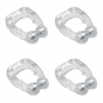 4 tk norskamisvastased seadmed T&otilde;hus norskamislahendus Parandab hingamist vaigistav uneseade Kaasaskantav magnetiline norskamisvastane ninaklamber Tervishoid