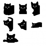 1 J&auml;rjehoidjate komplekt Kawaii kassiteemalise disainiga Tugev magnet, lihtne kaasas kanda, turvaline lehemarker, mis on tuhmumiskindel j&auml;rjehoidja B