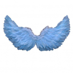Ingli sulgedest tiivad elastsete rihmadega erksav&auml;rvilised kerged kost&uuml;&uuml;m Cosplay Wings fotograafia rekvisiidid