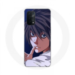 &Uuml;mbris Oppo A74 5G Anime Death Note L teaseri jaoks