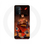 &Uuml;mbris Oppo A74 5G One Piece Series Luffy Gear 5 Anime jaoks