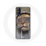 Vivo Y72 &uuml;mbris Kass naljaka fotokapuutsiga Loomad