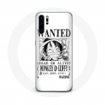 Huawei P30 One Piece Manga uurimisplakati &uuml;mbris Valge