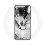 &Uuml;mbris Samsung Galaxy Note 9 Wolf Duo loomadele
