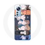 Coque pour Xiaomi Mi 12 / 12X Bangtan Sonyeondan 7 Fates Chakho Avec BTS Hosu Haru Hwan Zeha Jooan C