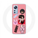 Coque pour Xiaomi Mi 12 / 12X BTS Bangtan Gar&ccedil;on BT21 Cooky Jungkook ARMY