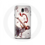 &Uuml;mbris Samsung Galaxy S4 Mikasa Ackerman Attack on Titan Manga jaoks