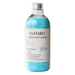 1000ml foam bath bomb all-day customizable powder bath bomb blue, 1 piece