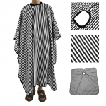 Stripe juuksuri kleit Juuste l&otilde;ikamine / Barbers Cape One Size must