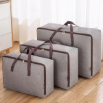 HuaCani hoiukott Suure mahutavusega r&otilde;ivaste ja tekkide hoiukott Kodune lausriie Korraldaja riided Tekk tekk sorteerimine hoiukorv M hall