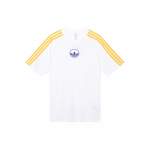 Adidas Originals 3-triibuline &uuml;mmargune spordis&auml;rk l&uuml;hikeste varrukatega Meeste &Uuml;laosad Valge GD2122 XXL