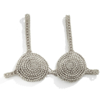 Ebaregulaarne CCB Beaded Bra Body Chain Clothing Party Rave &ouml;&ouml;klubi tarvikud