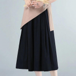 Korea stiilis laia s&auml;&auml;rega p&uuml;ksid k&otilde;rge v&ouml;&ouml;kohaga naiste kulotid metsikud laiad vabaaja l&uuml;hendatud p&uuml;ksid &uuml;hev&auml;rvilised p&uuml;ksid seelikud S must