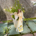 Haldjas kujuke dekoratiivne aia istutusmasin Lillepott ainulaadne skulptuur aiat&ouml;&ouml;deks