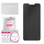 apgo Privacy Matte Hybrid protective glass compatible with vivo Y89, flexible nano glass, great replacement for tempered glass, scratch-resistant, ful