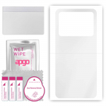 apgo Ultra Clear Protective Skin Sticker for the back compatible with Realme GT Neo5 SE, Wrap Film, Hydrogel Film, Flexible, Soft TPU with positioning