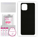 apgo Protective Skin Sticker for the back compatible with Motorola G50 5G, Wrap Film, Foil, Vinyl - Pattern Matrix