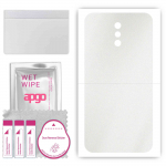 apgo Protective Skin Sticker for the back compatible with Doogee BL5000, Wrap Film, Foil, Vinyl - Pattern Matte Transparent