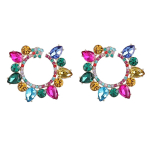 Uus Trend Rhinestone Rippuvad Lillek&otilde;rvar&otilde;ngad &Otilde;htus&ouml;&ouml;gipidu Pulmade Aksessuaarid Mood Luksuslik Avaldusk&otilde;rvar&otilde;ngas Naised