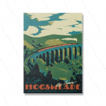 Filmis&otilde;rmused Maastik Reisiplakat Metsa dinosauruse armastaja l&otilde;uendimaal Retromaagia film seinakunst Prindi pilt ruumi sisekujunduseks 21x30cm No Framed