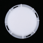 1000 Ton Barrel Valve IBC Adaptor Fitting White, diameter: 65mm