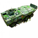 1/24 Sulamist Soomustatud Auto Veoauto Mudel Valatud M&auml;nguasi Politsei Plahvatuskindel Auto Jalav&auml;e Lahingumasinad Mudel Heli Valgus Laste Kingitus 1/24-Size:21*8*9cm kamuflaažiroheline v&auml;rv