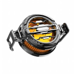 Mobiiltelefoni jahuti universaalne magnetiline jahutusventilaatori korpuse radiaator iPhone 15 Pro Max Xiaomi 14 kaasaskantava telefoni jahutusradiaatori jaoks must