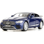 1/32 Benz AMG GT63 mudelauto sulamist valatud materjalist tagasit&otilde;mmatav m&auml;nguauto heli ja valgusega, ukse saab avada lastele m&otilde;eldud m&auml;nguauto kingituseks 1/32-Size:15.5*6.5*4.5cm sinine