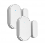 Mini ukseakna alarm Koduvalve 433Mhz juhtmevaba magnetandur vargusvastane alarm heli lihtne 2 Pack valge