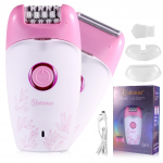 Hatteker Elektriline pardel naistele Lady Epilator Razors Kit karvaeemaldaja k&auml;sivarrele kaenlaaluste trimmer valutu veekindel
